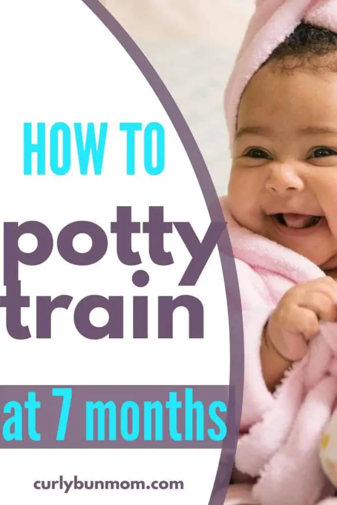 how to potty train at 7 months