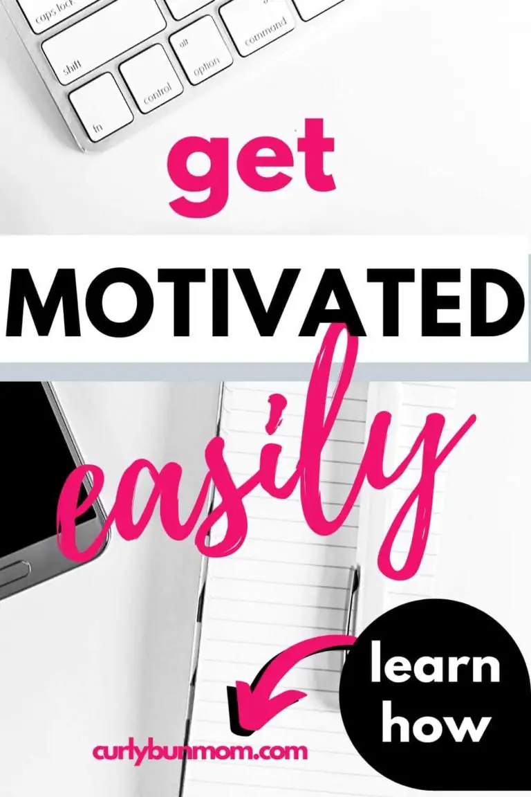 How to Find Mom Motivation For Tired Moms - Curly Bun Mom