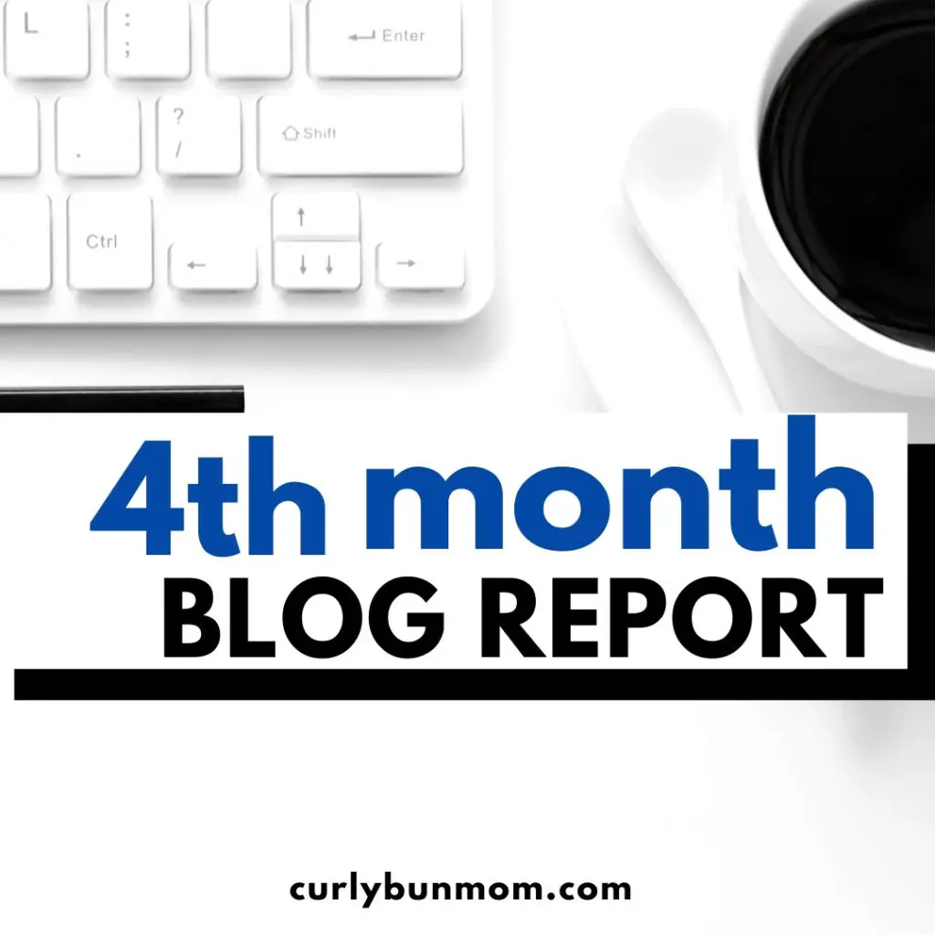 4th month blog traffic report
