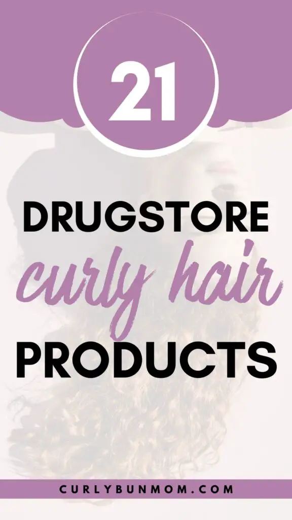 21 Drugstore Curly Hair Products - Budget Curly Girl Products - Cheap Curly Hair Products - Must Have Beginner Curly Hair - crulybunmom.com