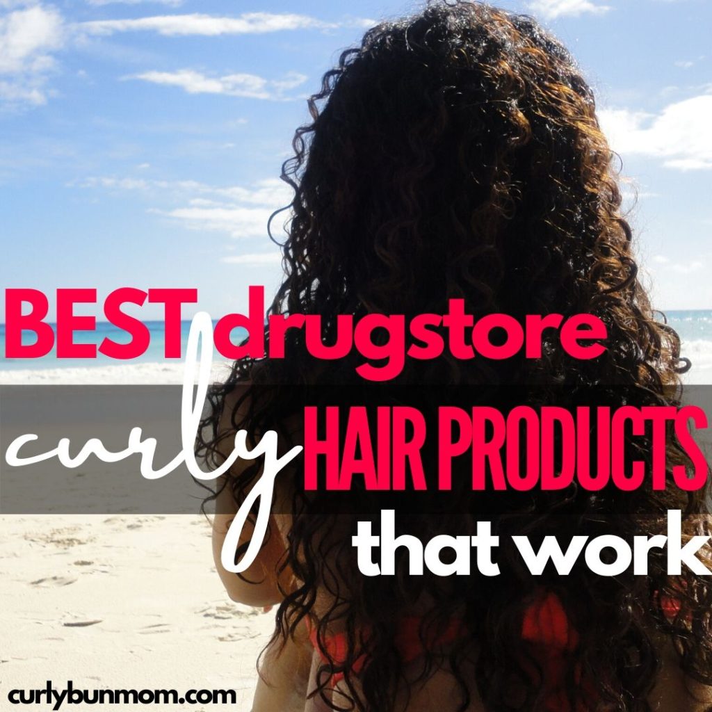 best drugstore curly hair products. The best cheap curly hair products that work. Affordable curly hair products that every curly girl must have