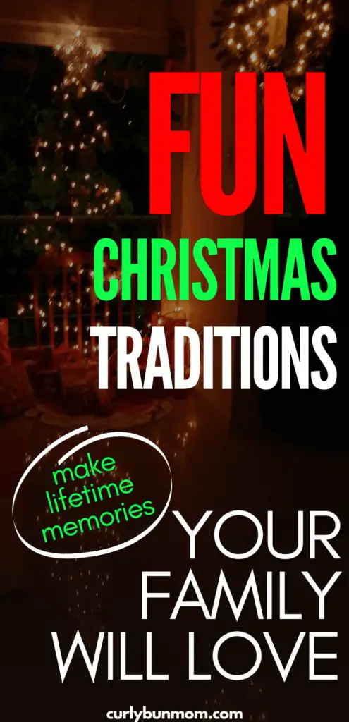 Christmas Traditions For Families - Get your family in the Christmas spirit this year with these fun Family Christmas Traditions. Make this Christmas a year to remember. Help your kids create lifetime memories with these festive, fun and meaningful Christmas traditions and activities