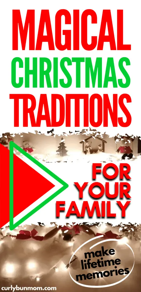 Family Christmas Traditions to start this year to have a very Merry Christmas! Make Christmas 2020 a year to remember. Get your family in the Christmas spirit and help the kids create lifetime memories with these festive, fun and meaningful Christmas traditions and activities. 