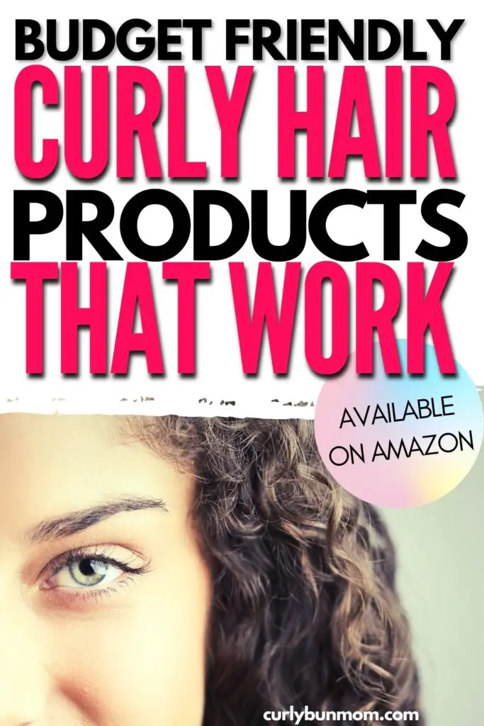 best drugstore curly hair products 2024. cheap, affordable, budget friendly curly hair products that curly girls love