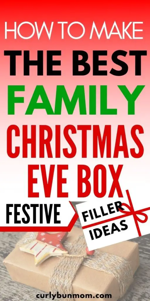 how to make the best Christmas Eve box for families