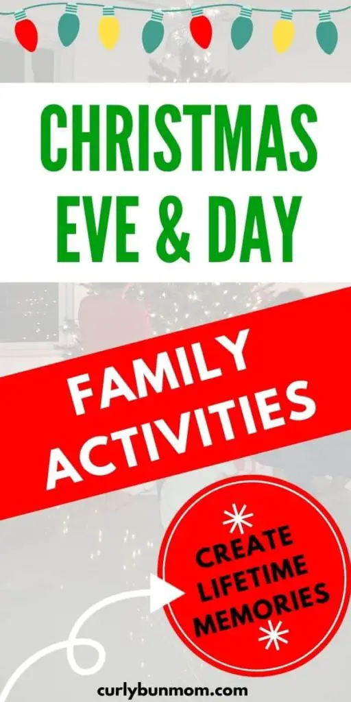 Family Christmas Eve & Christmas Day Activities To make Christmas Extra special