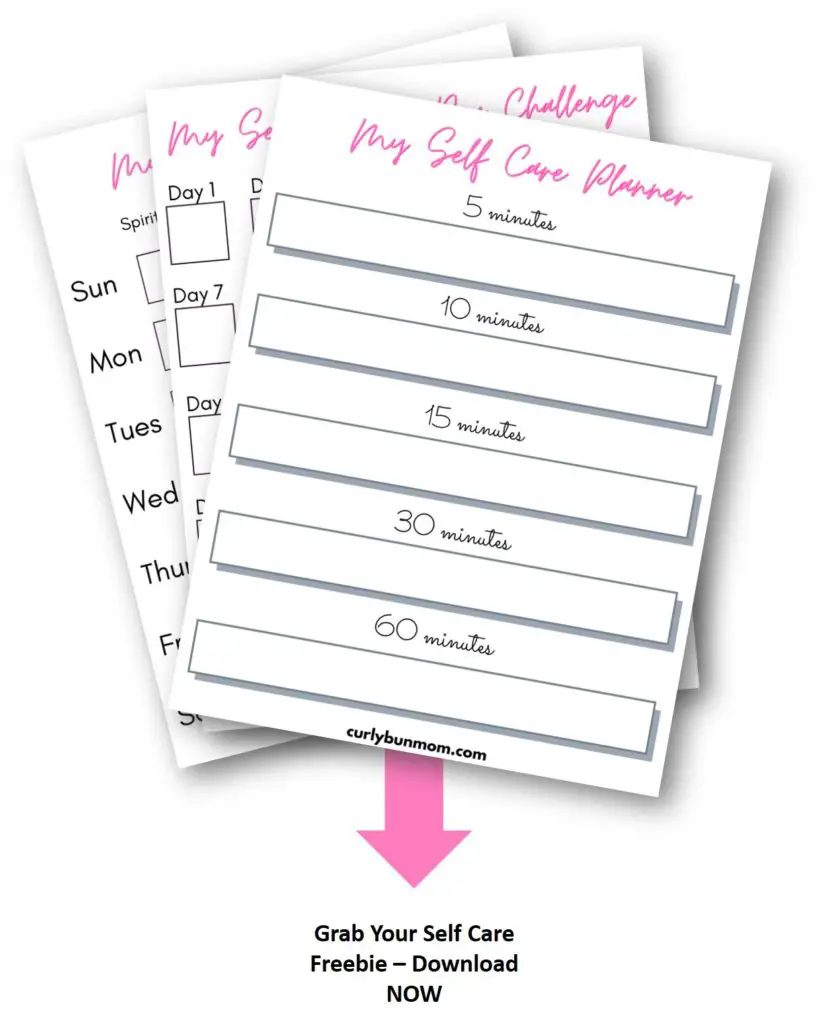 free self care planner printable