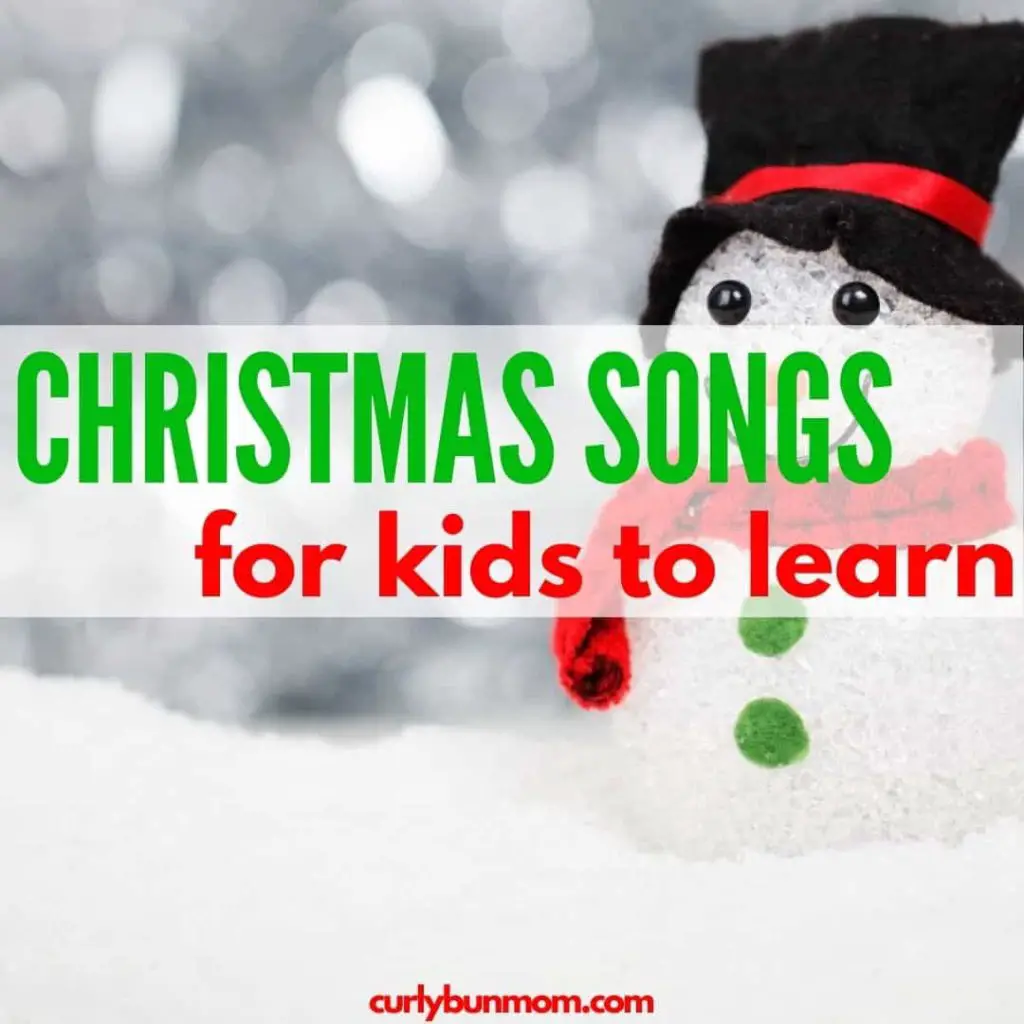 Christmas songs for kids to learn
