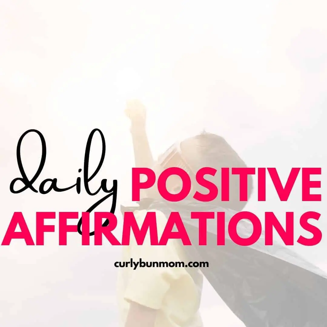 Daily positive affirmations