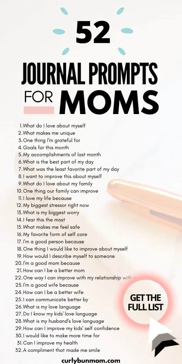 creative writing prompts for moms