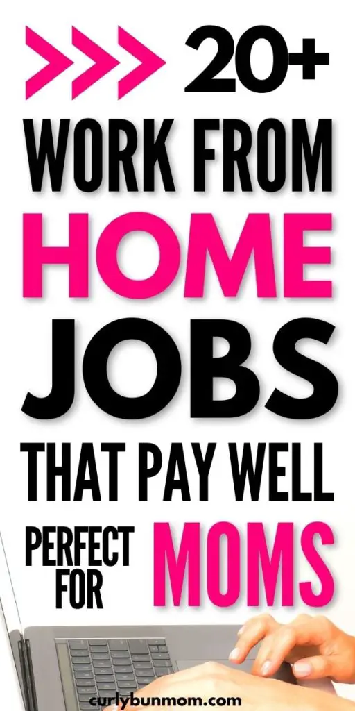 Stay at home mom jobs - work from home jobs - how to make money from home