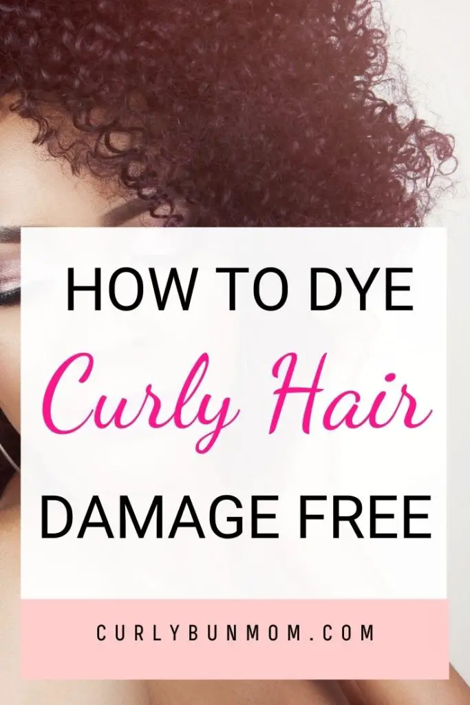 dyed curly hair - How To Dye Curly Hair At Home Without Damaging It
