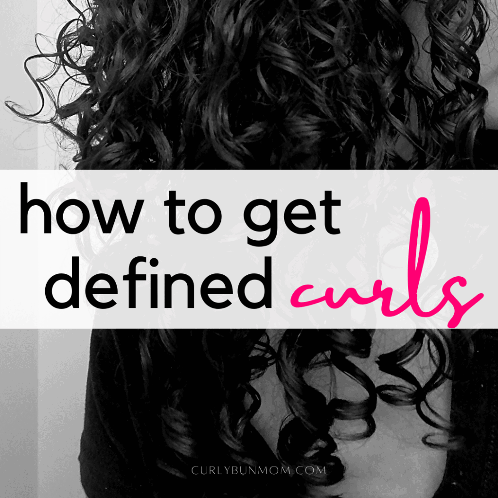 how to define curly hair to get maximum curl definition