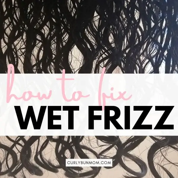 wet curls - wet frizz curly hair - hair webbing -best products - how to fix unruly hair
