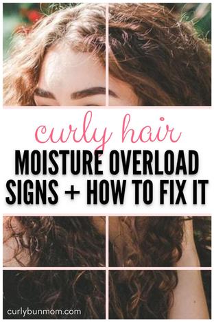 Signs Of Curly Hair Moisture Overload, hygral Fatigue + How To Fix It -  Curly Bun Mom