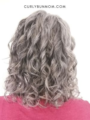 2a 2b 2c wavy hair results Hairitage Curl Cream - Clean curly girl approved curl cream