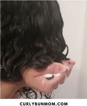 step by step how to squish to condish curly hair 2a 2b 2c 3a 3b 3c hair