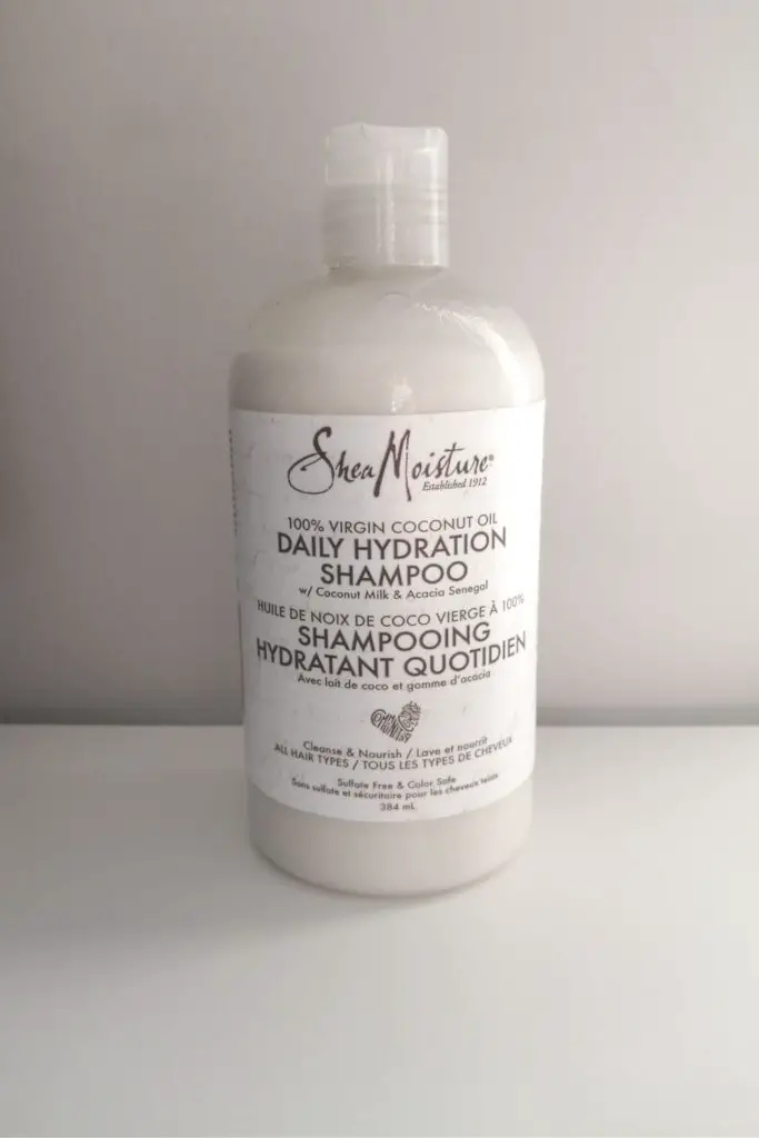 Shea Moisture 100% Virgin Coconut Oil Daily Hydration Shampoo - Curly Girl Product Review