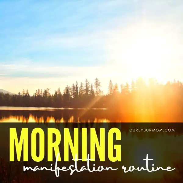 morning manifestation routine - how to write to manifest in the morning