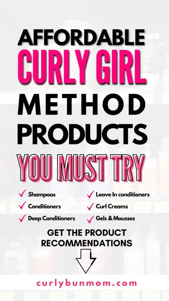 curly girl method products, curly girl approved products