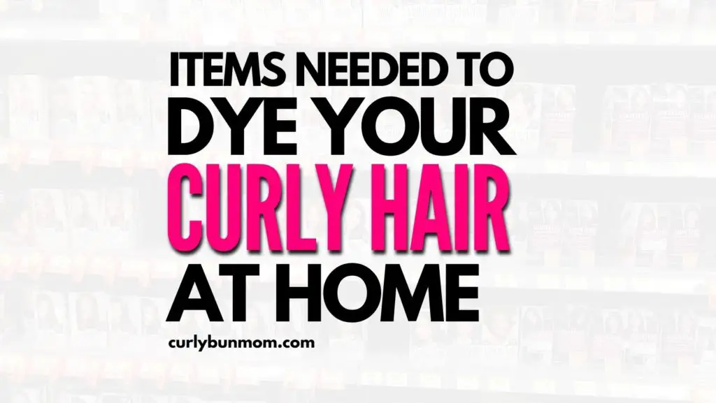 How To Dye Curly Hair At Home Without Damaging It