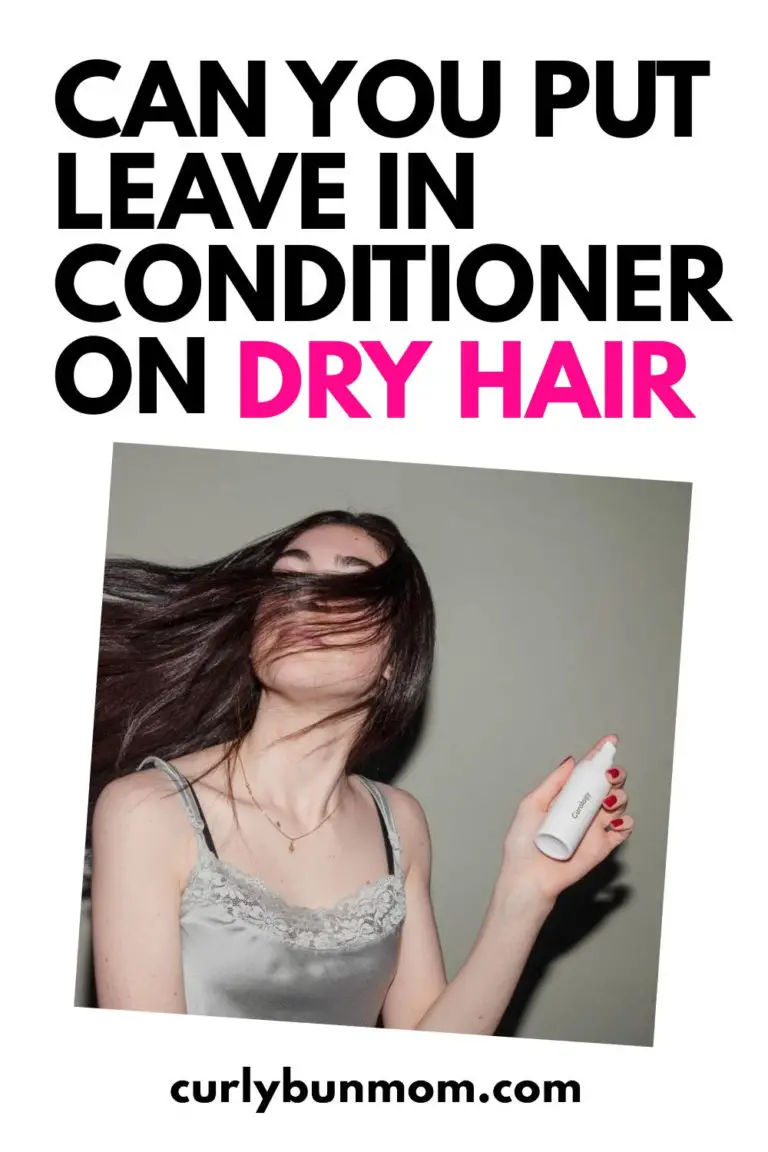 Can You Put Leave In Conditioner In Your Hair Before Straightening It