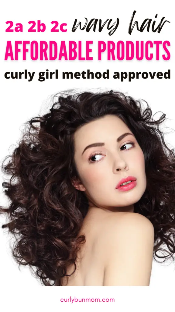 Best Wavy.Hair Products - 2a 2b 2c Affordable Curly Girl Method Approved Products