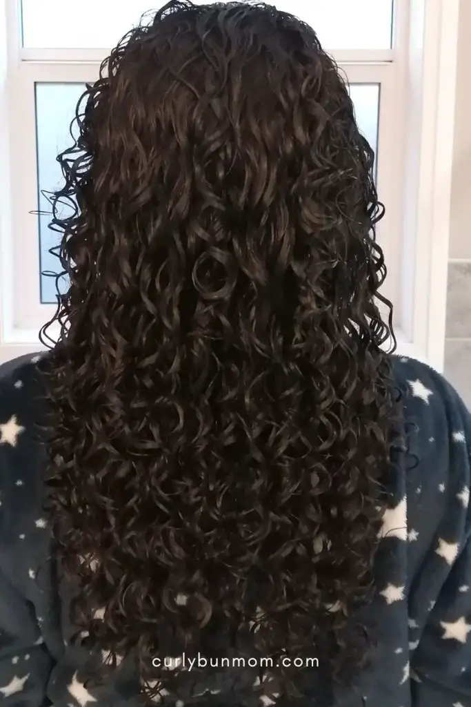 Twist by Ouidad curly girl product review, curly girl routine, curly girl wash day & results