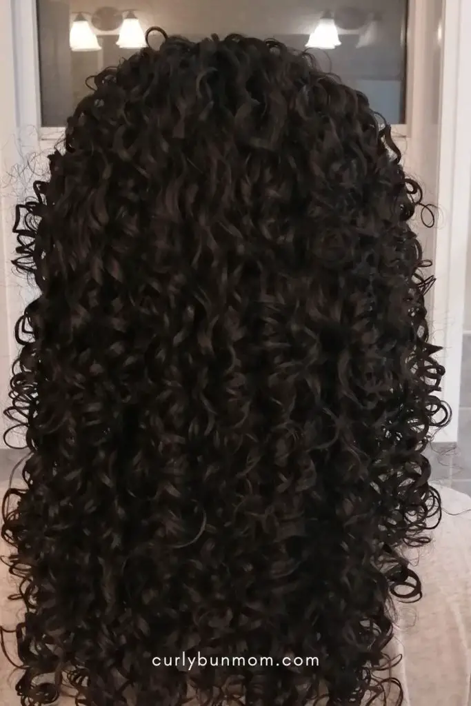 Twist by Ouidad curly girl product review, curly girl routine, curly girl wash day & results