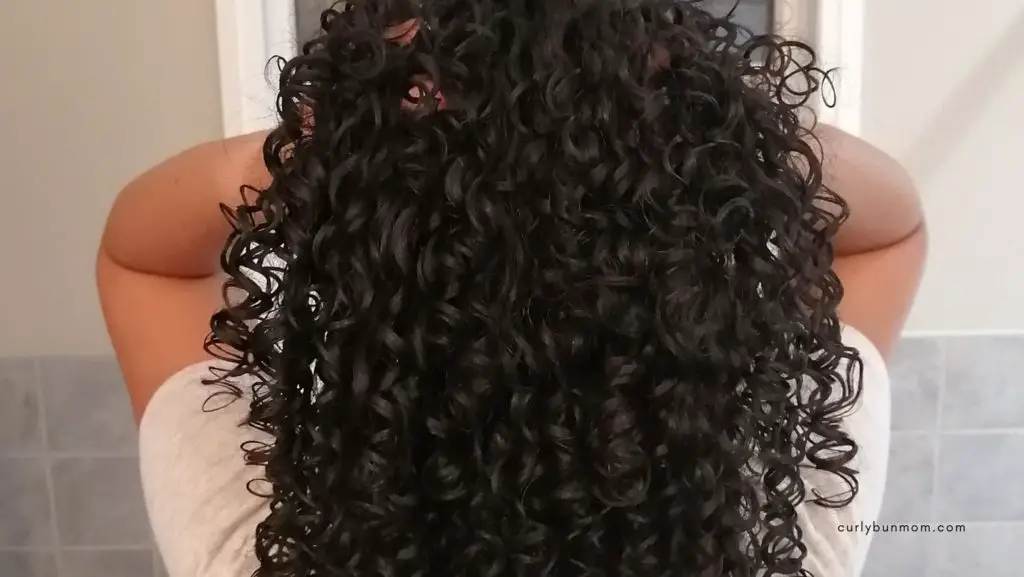 Twist by Ouidad curly girl product review, curly girl routine, curly girl wash day & results